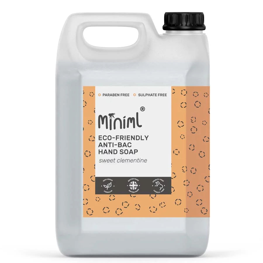 Miniml Anti Bac Hand Soap - Sweet Clementine - Life Before Plastic